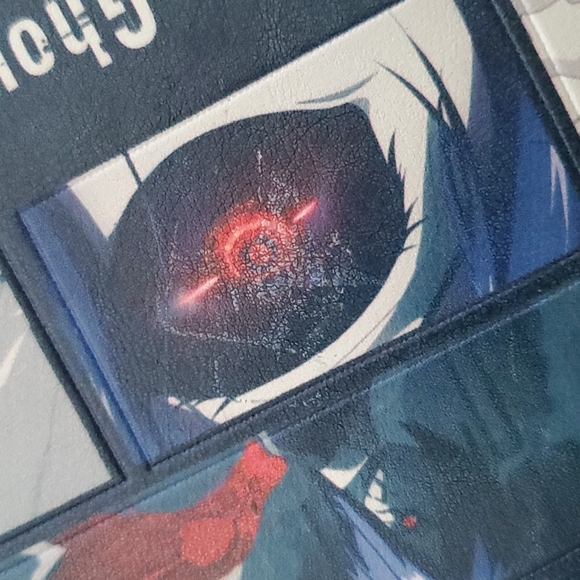 Tokyo Ghoul Ken Kaneki Collage Black Coin & Card Clutch Purse Wallet Ani… - Picture 10 of 11